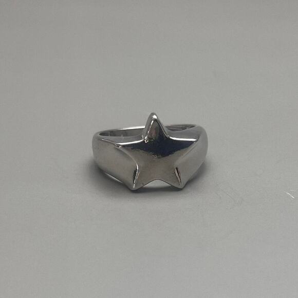 Other Other - Y2k vintage silver star ring